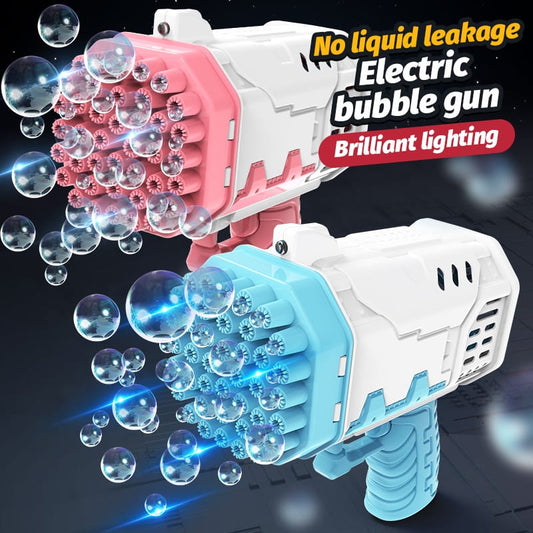 Electric Launcher Bubbles Gatling Gun - Electric Bazooka Bubble Gun