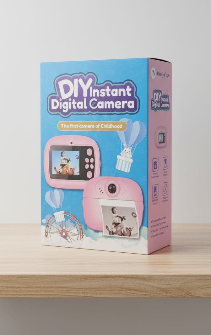 Instant & Thermal Print Camera (With Printing)