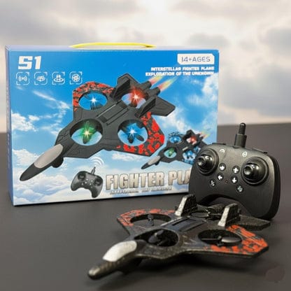 RC Combat Jet Drone – Lightweight Flying Aircraft Toy for Kids (S1)
