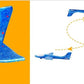 Catapult Airplane Launcher Toy – Foam Glider Shooting Fun
