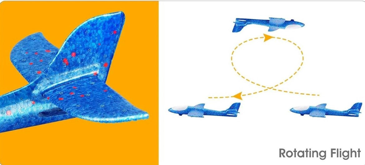 Catapult Airplane Launcher Toy – Foam Glider Shooting Fun