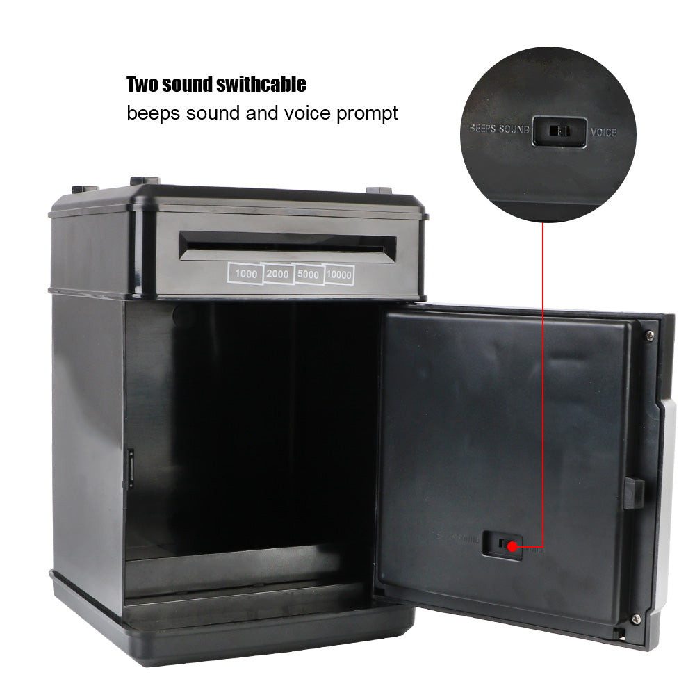 Mini Digital Electronic Safe Piggy Bank – Smart ATM Style Money Box