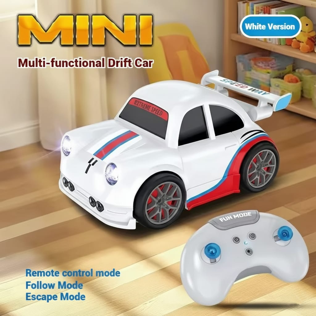 2.4GHz Mini Drift Car – Remote & Induction Control Toy