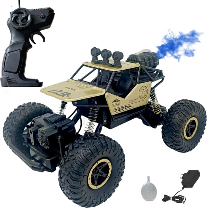 Rock Crawler RC Monster Truck – Electric Off-Road Remote Control Car