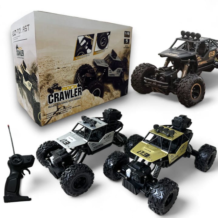 Rock Crawler RC Monster Truck – Electric Off-Road Remote Control Car