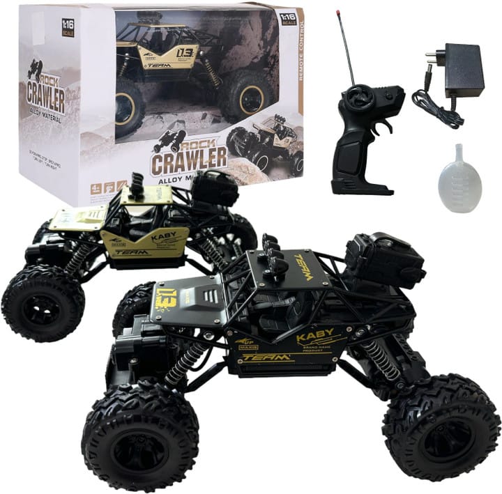 Rock Crawler RC Monster Truck – Electric Off-Road Remote Control Car