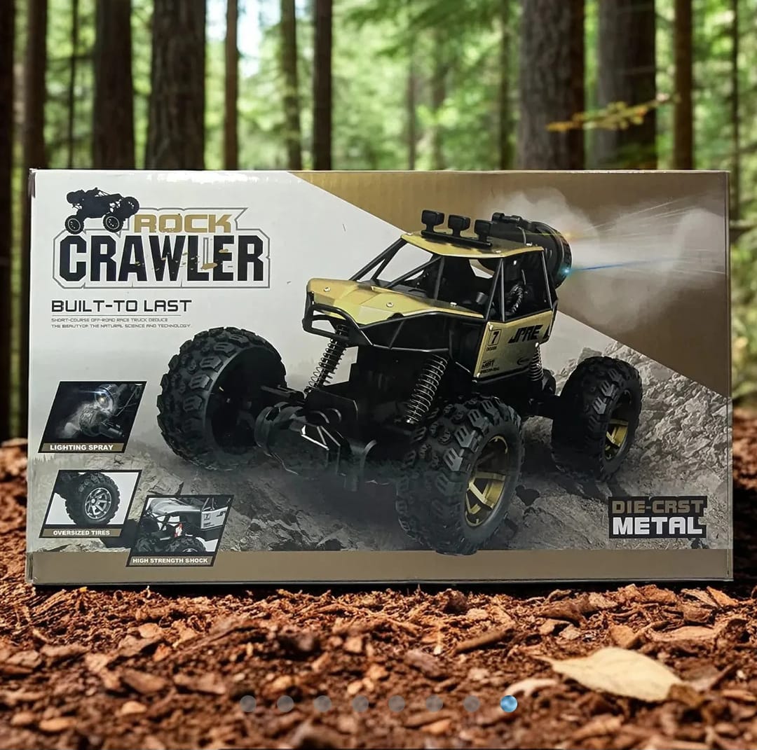 Rock Crawler RC Monster Truck – Electric Off-Road Remote Control Car