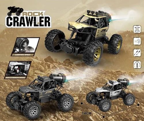 Rock Crawler RC Monster Truck – Electric Off-Road Remote Control Car