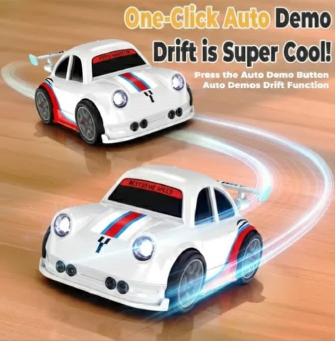 2.4GHz Mini Drift Car – Remote & Induction Control Toy