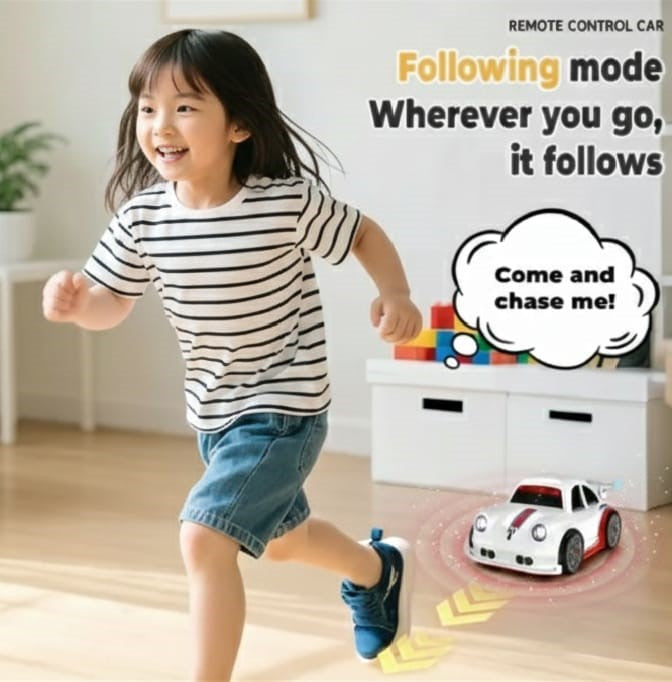 2.4GHz Mini Drift Car – Remote & Induction Control Toy