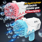 Electric Launcher Bubbles Gatling Gun -  Electric Bazooka Bubble Gun