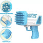 Electric Launcher Bubbles Gatling Gun -  Electric Bazooka Bubble Gun