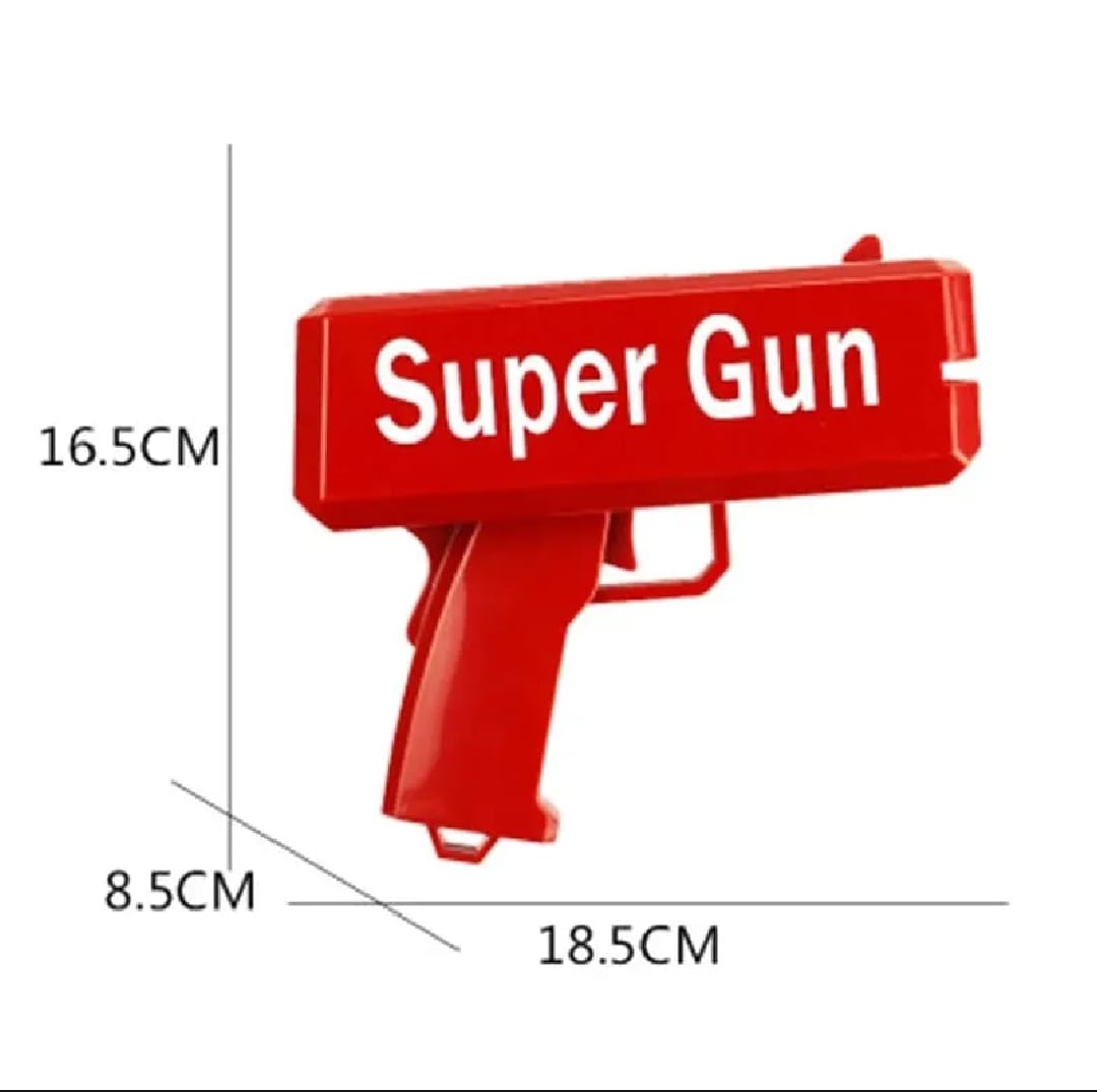 Electric Money Rain Gun Toy – Automatic Cash Shower Fun