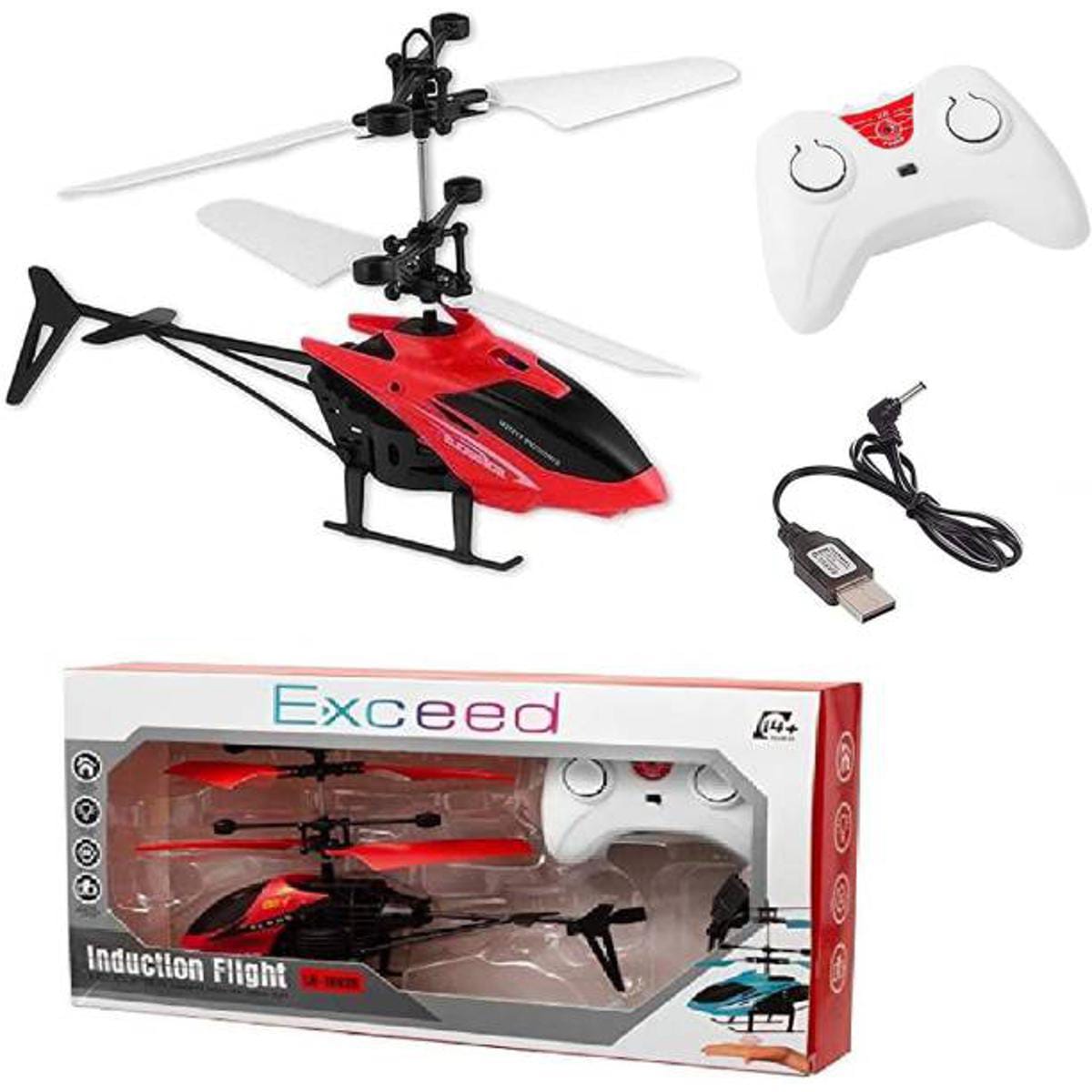 2 in 1 Hand Sensor RC Flying Helicopter Up/Down Remote Control
