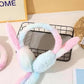 Cute Jumping Earmuffs Rabbit Moving Ears Airbag Hat Warm Funny Toy Cap Plush Toy