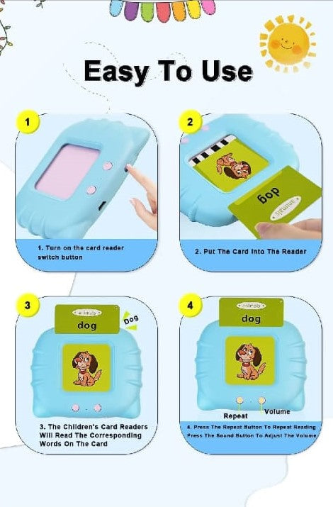Smart Card Early Education Device Machine For Kids
