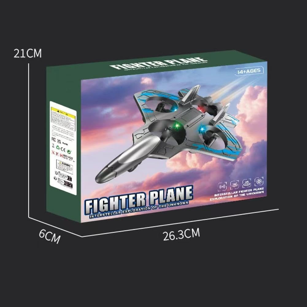 New 2.4 GHz Lightweight Flying Aircraft - RC Jet Toy (Interstellar Fighter Plane)