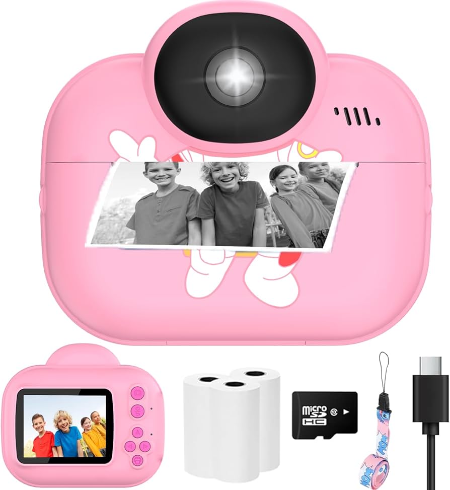 Instant & Thermal Print Camera (With Printing)