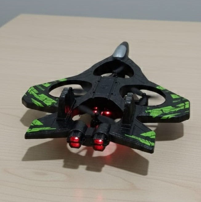 New 2.4 GHz Lightweight Flying Aircraft - RC Jet Toy (Interstellar Fighter Plane)