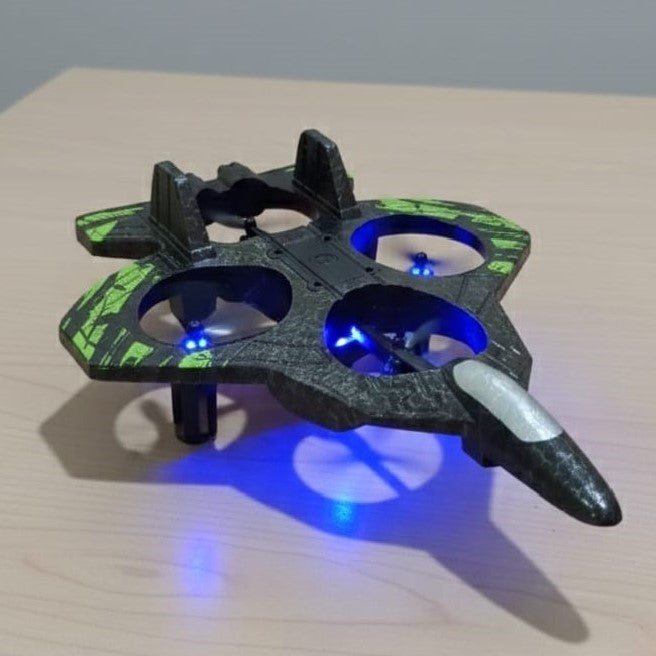 New 2.4 GHz Lightweight Flying Aircraft - RC Jet Toy (Interstellar Fighter Plane)